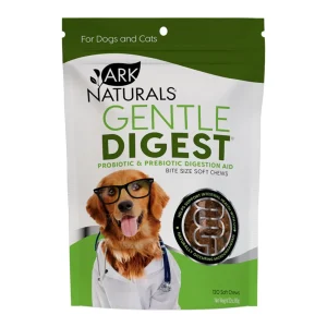 Ark Naturals Gentle Digest Dog & Cat Soft Dog Chews, 120 ct