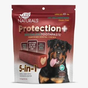 Ark Naturals Protection+ Toothpaste 5-in-1, 1 lb, 2 oz Bag Large Dog Chews