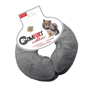 Arlee Pet Products Poly Filled Adjustable E-Dog Collar Charcoal X-Small