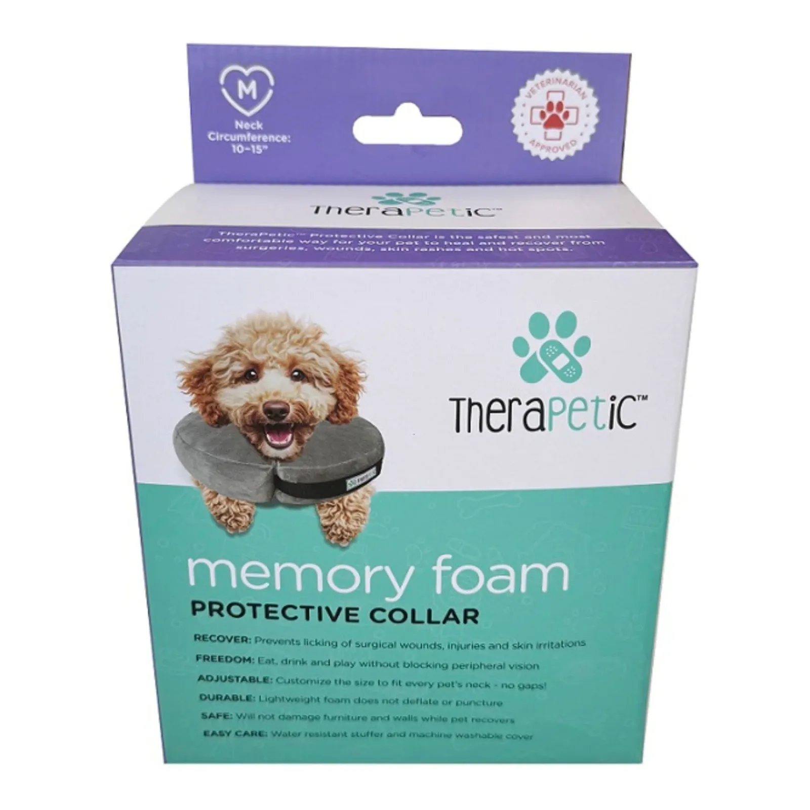 Arlee Therapetic 10-15"/6 Medium Protective Dog Collar