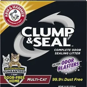 Arm & Hammer Clump & Seal, Complete Odor Sealing Clumping Litter