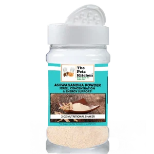Ashwagandha Powder for Dogs & Cats - Stress & Energy Support, The Petz Kitchen