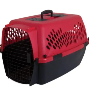 Aspen Fashion Pet Porter Dog Kennel Hard-Sided, Black 26 in, Assorted