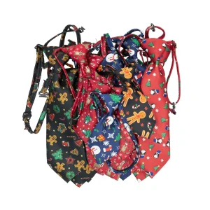 Assorted Holiday Pet Neck Ties, Various Sizes, 20 Pack