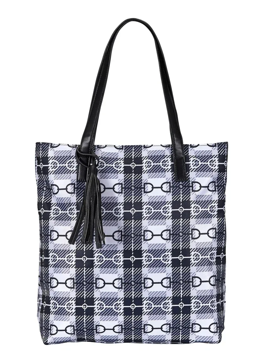AWST Intl Snaffle Bit Tote Bag with Tassel - Image 2
