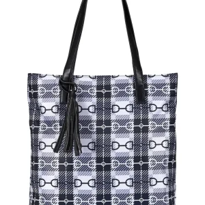 AWST Intl Snaffle Bit Tote Bag with Tassel