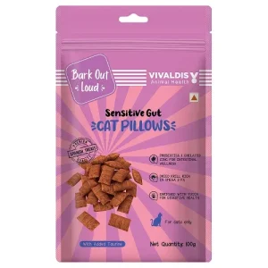 Bark Out Loud by Vivaldis Pillows for Sensitive Gut Cat Treats