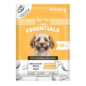 Bark Out Loud Essentials Real Chicken Mini and Small Breed Adult Dog Dry Food