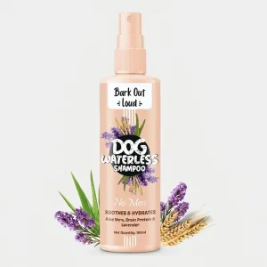 Bark Out Loud No Mess Waterless Dry Shampoo for Dogs