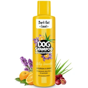 Bark Out Loud Silky Smooth Shampoo & Conditioner for Dogs