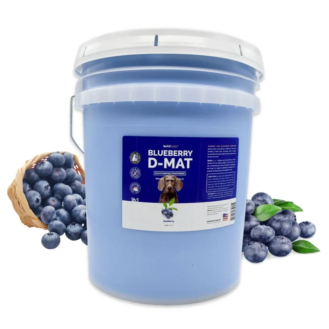 Bark2Basics Blueberry D-Mat Conditioner, 5 Gallon Pail