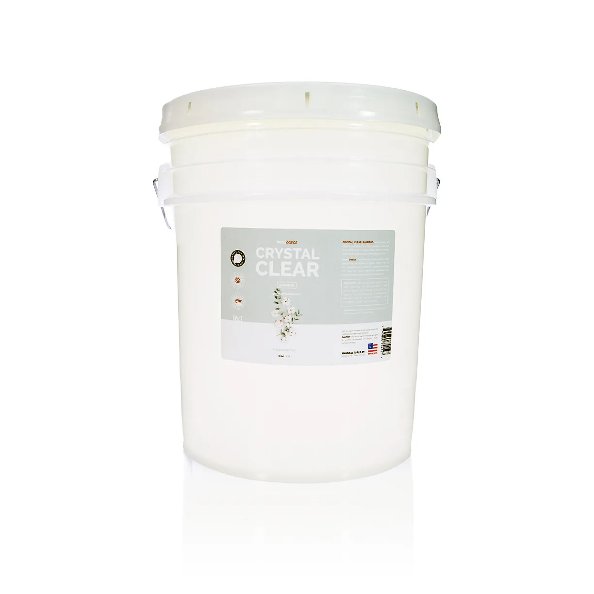 Bark2Basics Crystal Clear Shampoo, 5 Gallon Pail