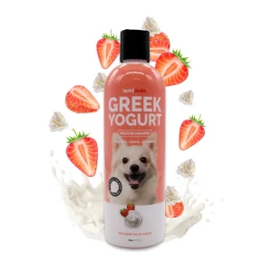 Bark2Basics Strawberries & Cream Greek Yogurt Shampoo, 16 oz