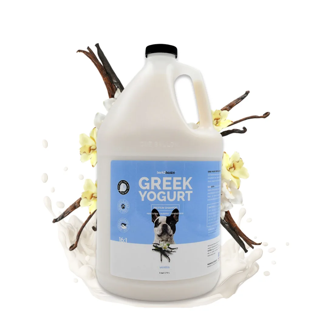 Bark2Basics Vanilla Greek Yogurt Shampoo, 1 Gallon