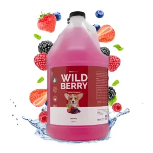 Bark2Basics Wild Berry Dog Shampoo, 1 Gallon