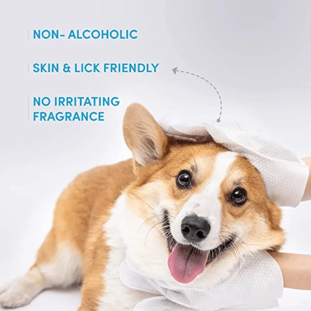 Barkbutler x Fofos 8 Waterless Wash Gloves for Dogs and Cats - Image 2