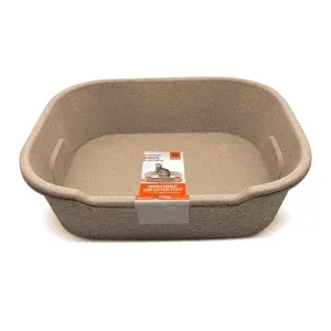 Barkbutler x Fofos Disposable Litter Box for Cats (Beige)