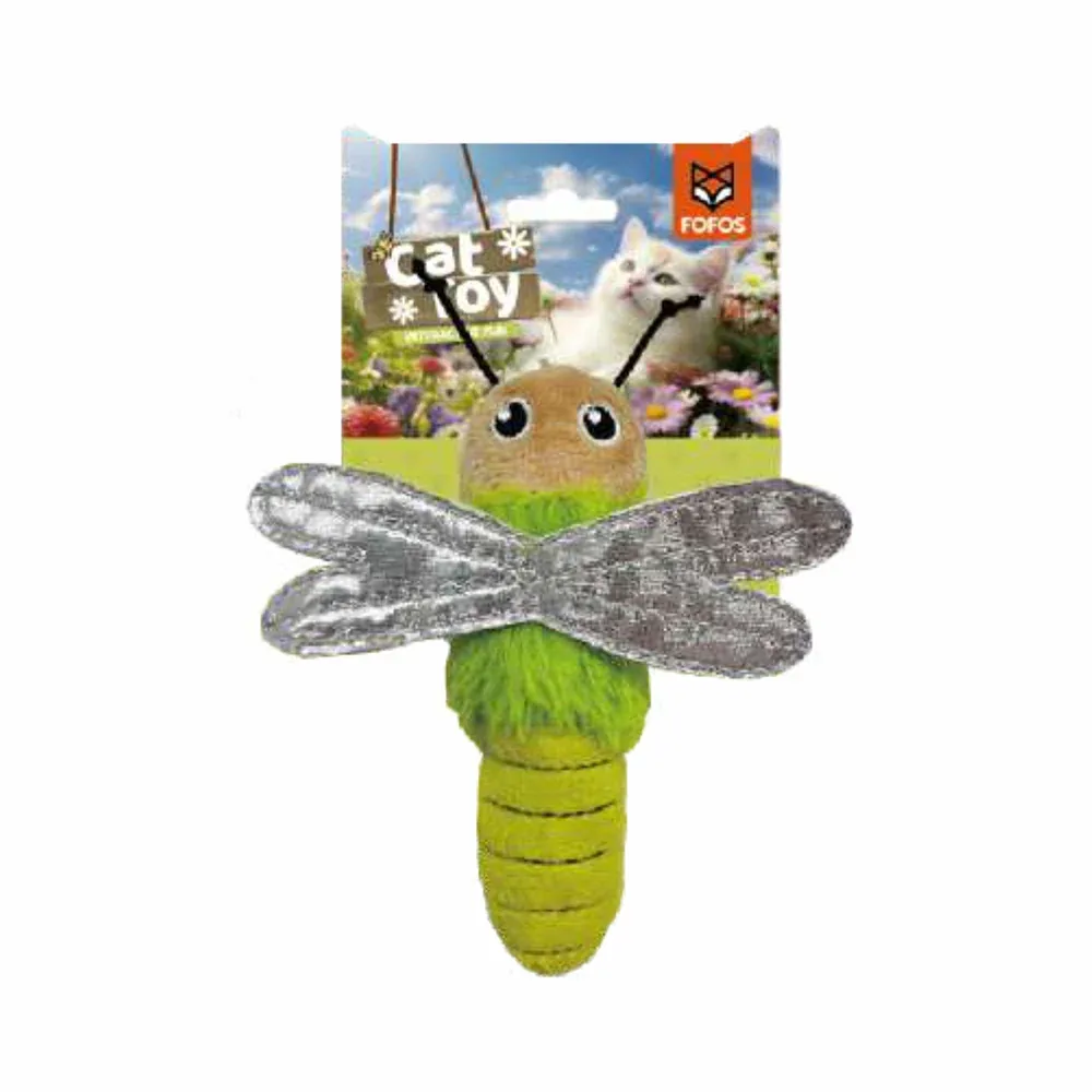 Barkbutler x Fofos Dragonfly Catnip Toy for Cats