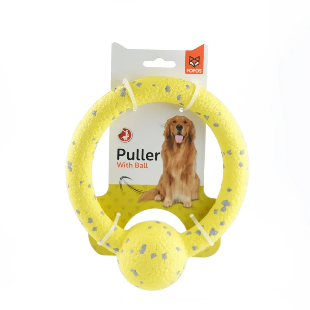 Barkbutler x Fofos Durable Puller Toy for Dogs (Yellow) - Image 2