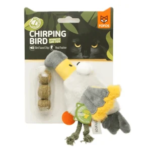 Barkbutler x Fofos Eagle with Catnip Balls Interactive Toy for Cats