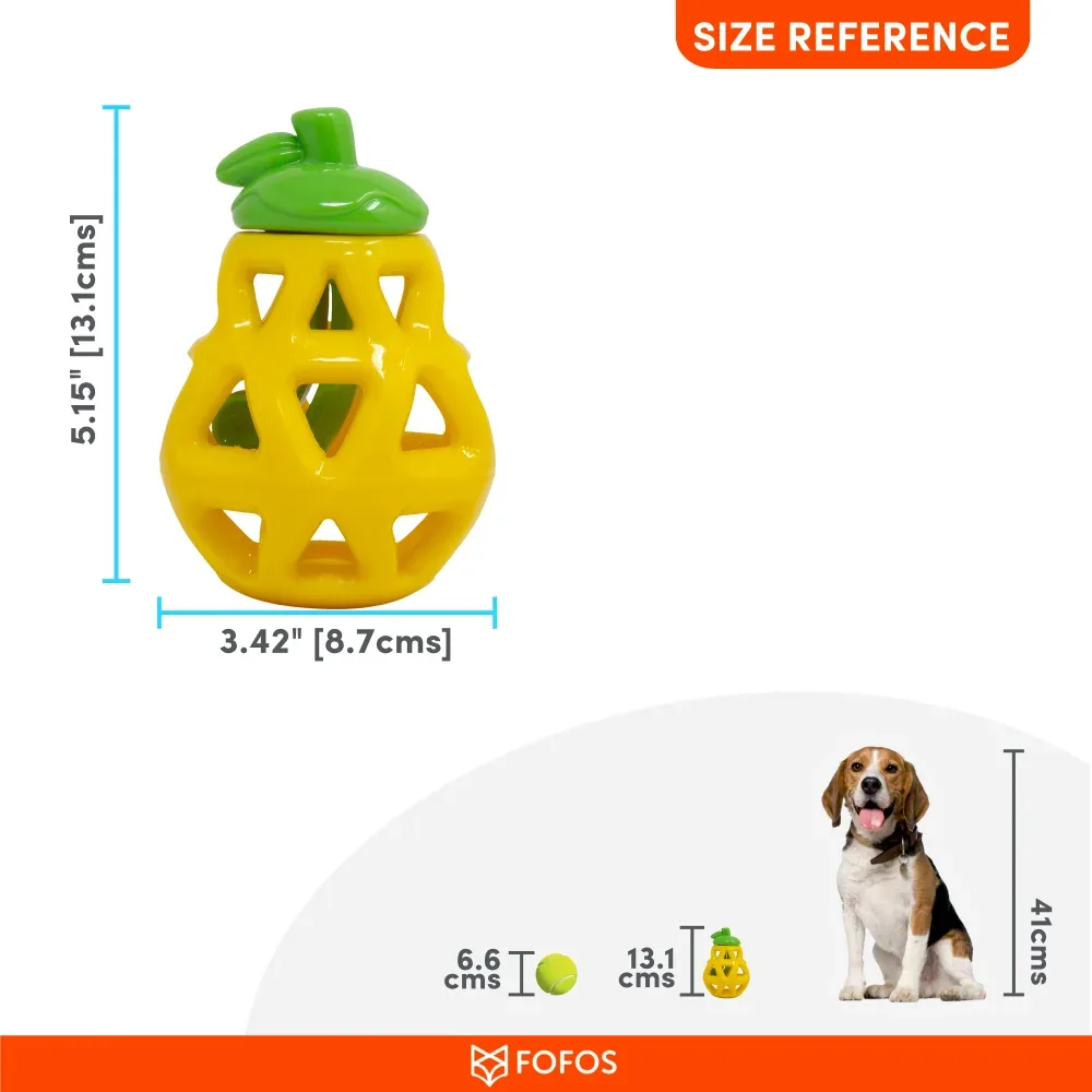 Barkbutler x Fofos Fruity Bites Treat Dispensing Pear for Dogs - Image 2