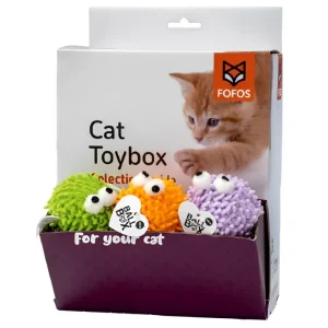 Barkbutler x Fofos Geek Ball Chew Toy for Cats