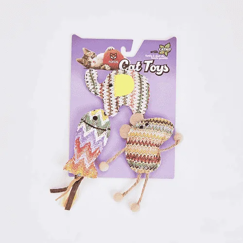 Barkbutler x Fofos Interactive Catnip Chic Toy for Cats