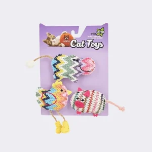 Barkbutler x Fofos Interactive Catnip Chic Toy for Cats