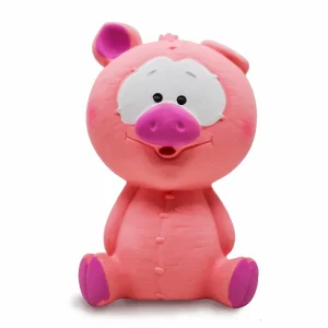 Barkbutler x Fofos Latex Bi Small Pig Toy for Dogs
