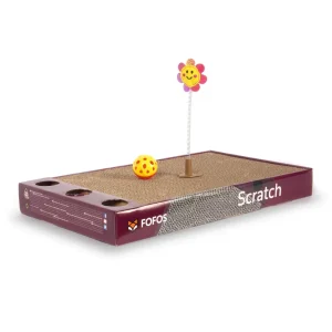 Barkbutler x Fofos Rock & Roll Play Box Scratcher Toys for Cats