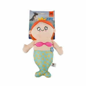 Barkbutler x Fofos Sealife Mermaid Plush Toy for Dogs