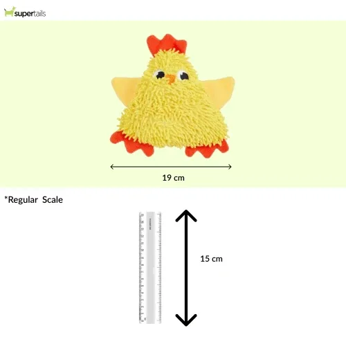 Barkbutler x Fofos Tough Squeaky Chick Toy for Dogs - Image 2
