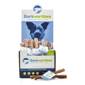 Barkworthies Beef Gullet Sticks 6 in, 75 ct