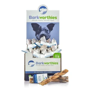 Barkworthies Braided Beef Gullet 6 in, 24 ct