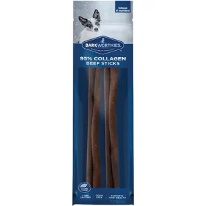 Barkworthies Dog Collagen Grain Freer Stick, 12 in, 2-Count