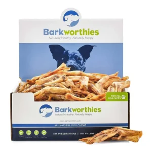 Barkworthies Duck Feet, 50-Count