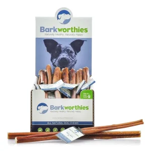 Barkworthies Naturally Scented Bully Stick 12 in, 35 ct