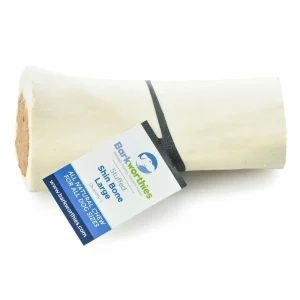 Barkworthies Shin Bone Stuffed With Bully Stick 56 in, 10 ct