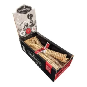 Barkworthies Smoked Trachea Dog Treat 10-12 in, 6 ct