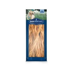 Barkworthies Tripe Twist Large 1lb Natural Dog Chews -