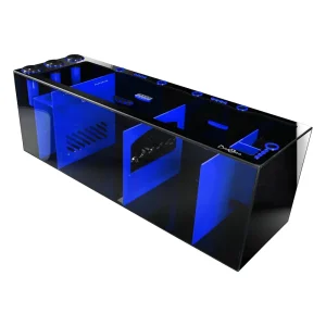 Bashsea SS-48 Signature Series Sump, 48 x 15 x 16 in. - Blue/Black