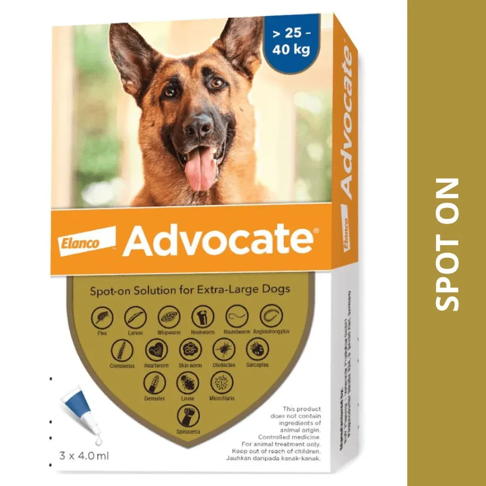 Bayer Advocate Dog Tick and Flea Control Spot On