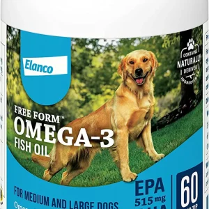 Bayer Dog Omega-3 Fish Oil Capsules 60 ct