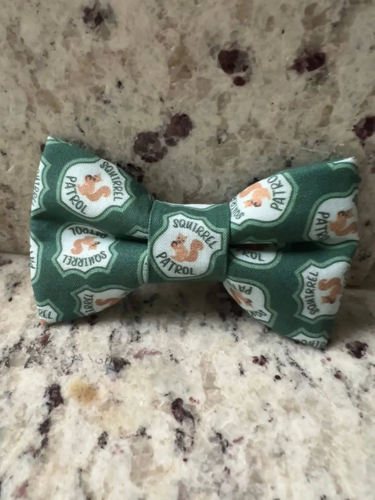 Baylor's Bow Ties - Squirrel Patrol Pet Bow Tie, Cute dog bow tie - Image 2