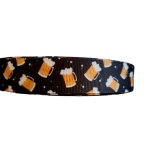 Beer Steins Nylon Dog Collar