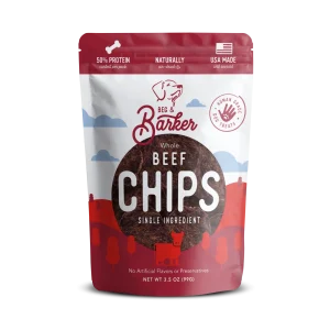 Beg & Barker Beef Heart Chips Dog Treats 3.5 oz