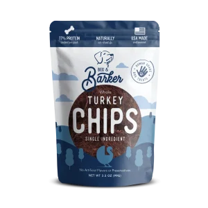 Beg & Barker Whole Turkey Chips Dog Treats 3.5 oz
