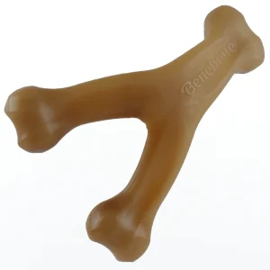 Benebone Bacon Flavored Wishbone Chew Toy for Dogs | For Aggressive Chewers