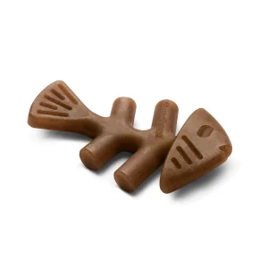 Benebone Fishbone Dog Chew Toy Salmon X-Small|2 pk
