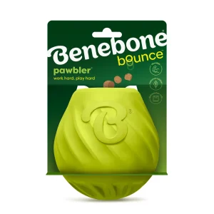 Benebone Holiday Rubber Pawbler Treat Dispenser Dog Toy Medium/Large